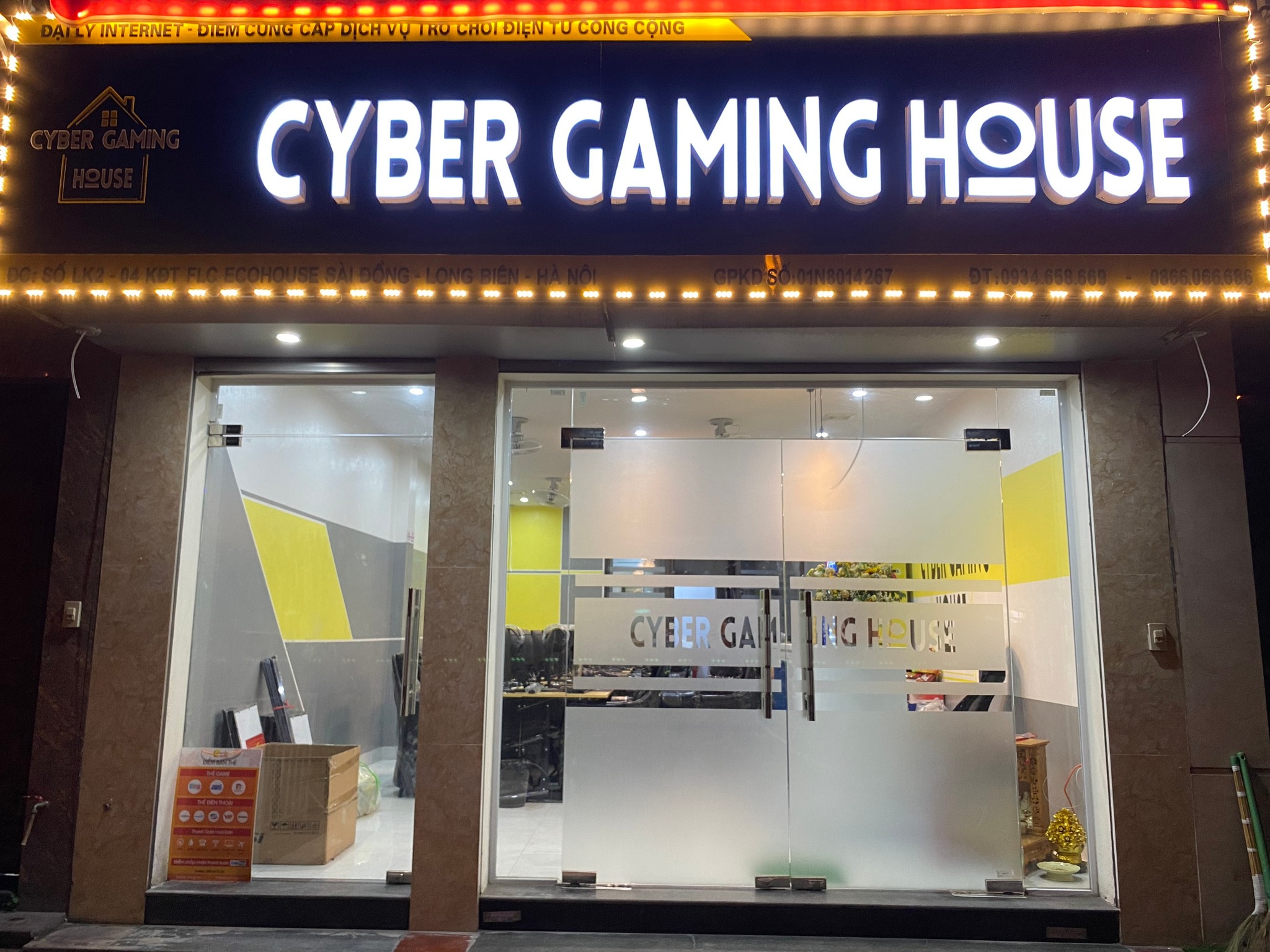 Địa chỉ quán net, cyber game, tiệm net tại Long Biên 2