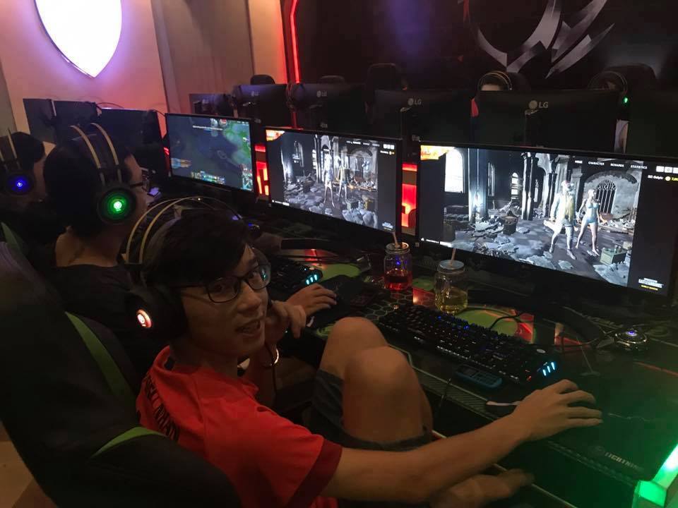 Quán net chơi được BATTLE GROUND tại Hà Nội