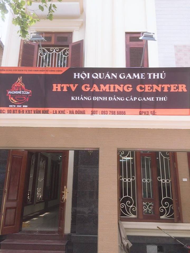 Lắp đặt phòng net HTV Gaming tại Văn Khê, Hà Đông, Hà Nội