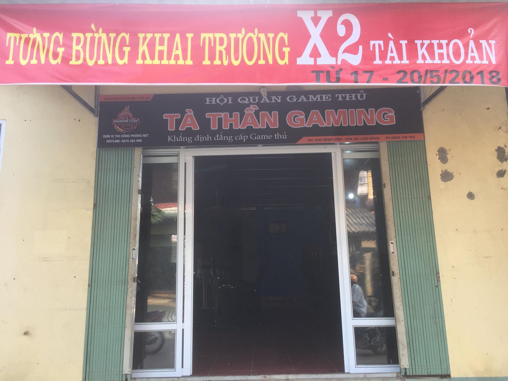 Lắp đặt phòng net tại Hòa An, Cao Bằng, Tà Thần Gaming
