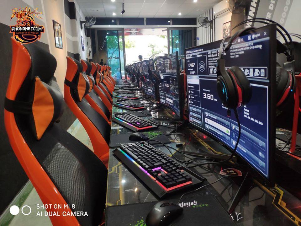 Lắp đặt phòng net tại Lào Cai Mouse Gaming 6