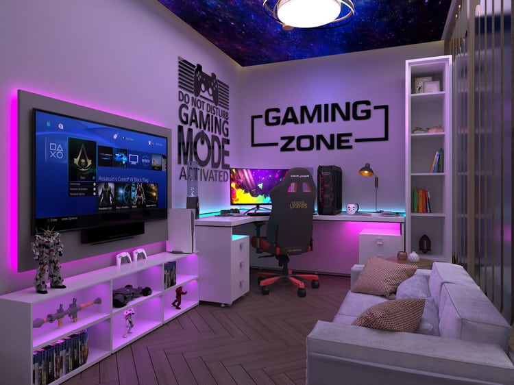 Thiết kế phòng ngủ gaming