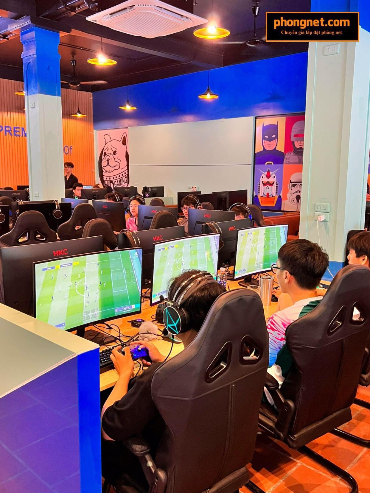 Dự án lắp đặt phòng net HD Gaming tại Cẩm Phả, Quảng Ninh 5