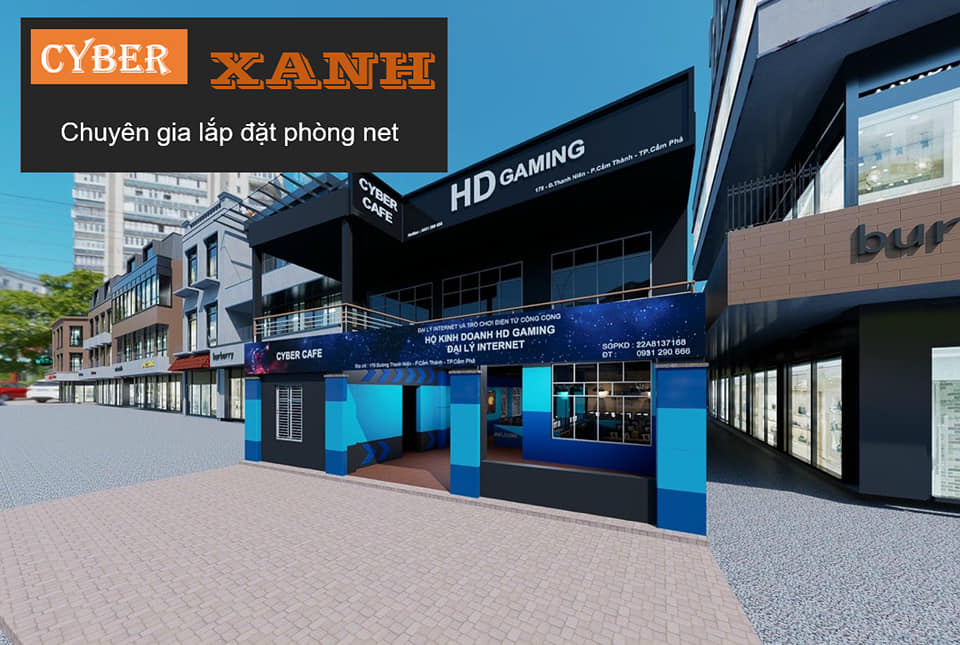 Dự án lắp đặt phòng net HD Gaming tại Cẩm Phả, Quảng Ninh 7