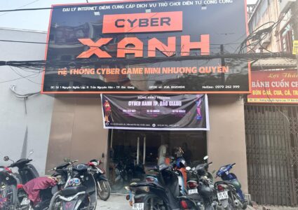 Lắp đặt Cyber Game Mini Cyber Xanh tại TP. Bắc Giang